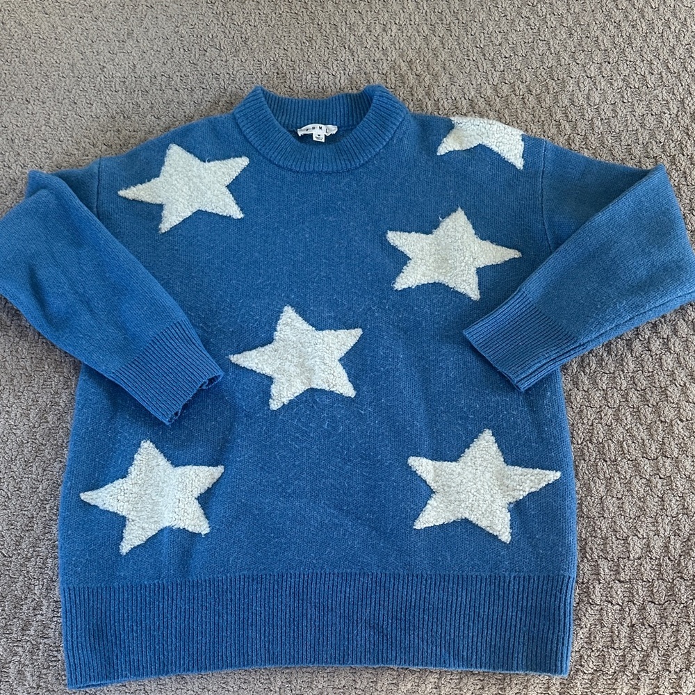 THML Blue Knit Sweater